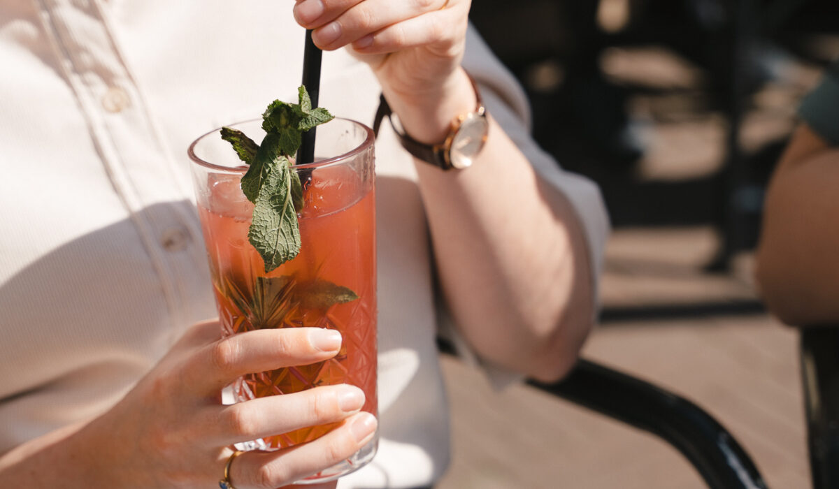 Purer Genuss Lachs Terrasse 2