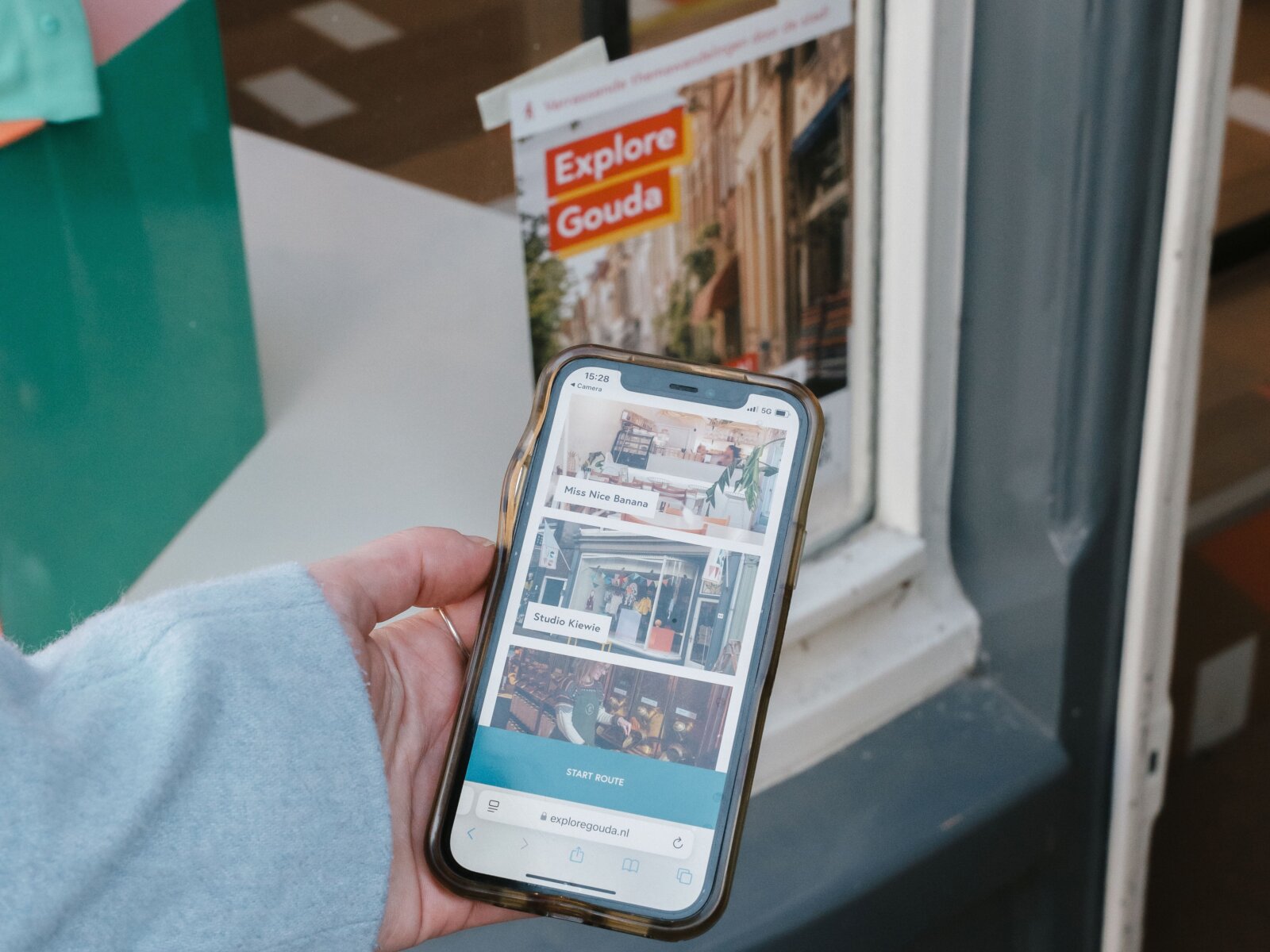 Puur genieten exploregouda webapp