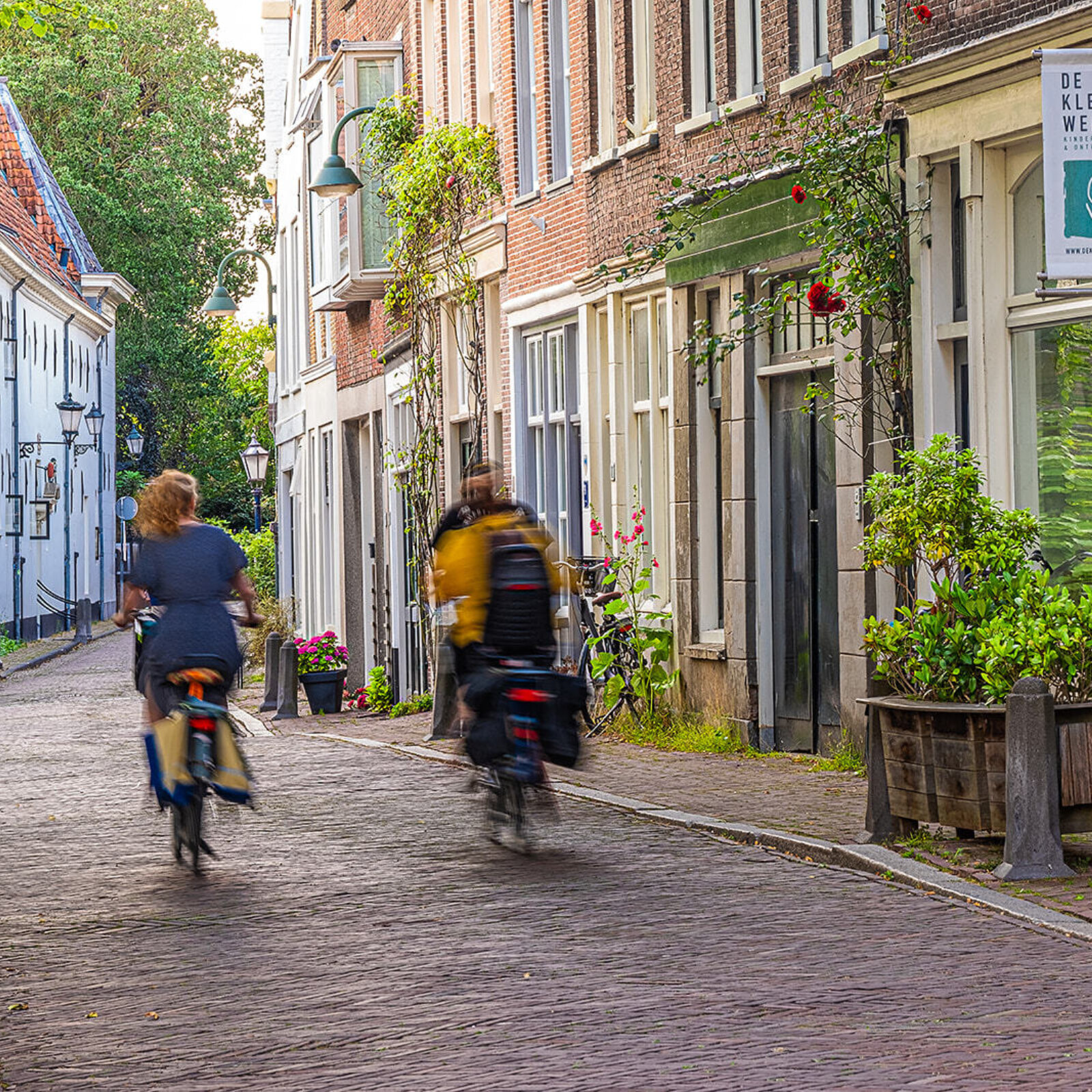 Fietsen gouda centrum