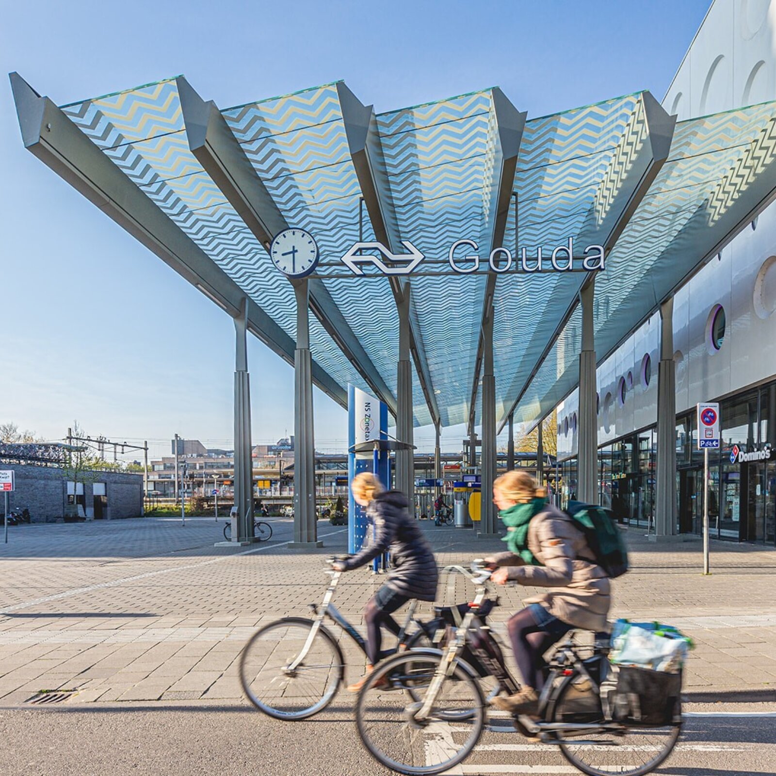 Fietsen gouda station