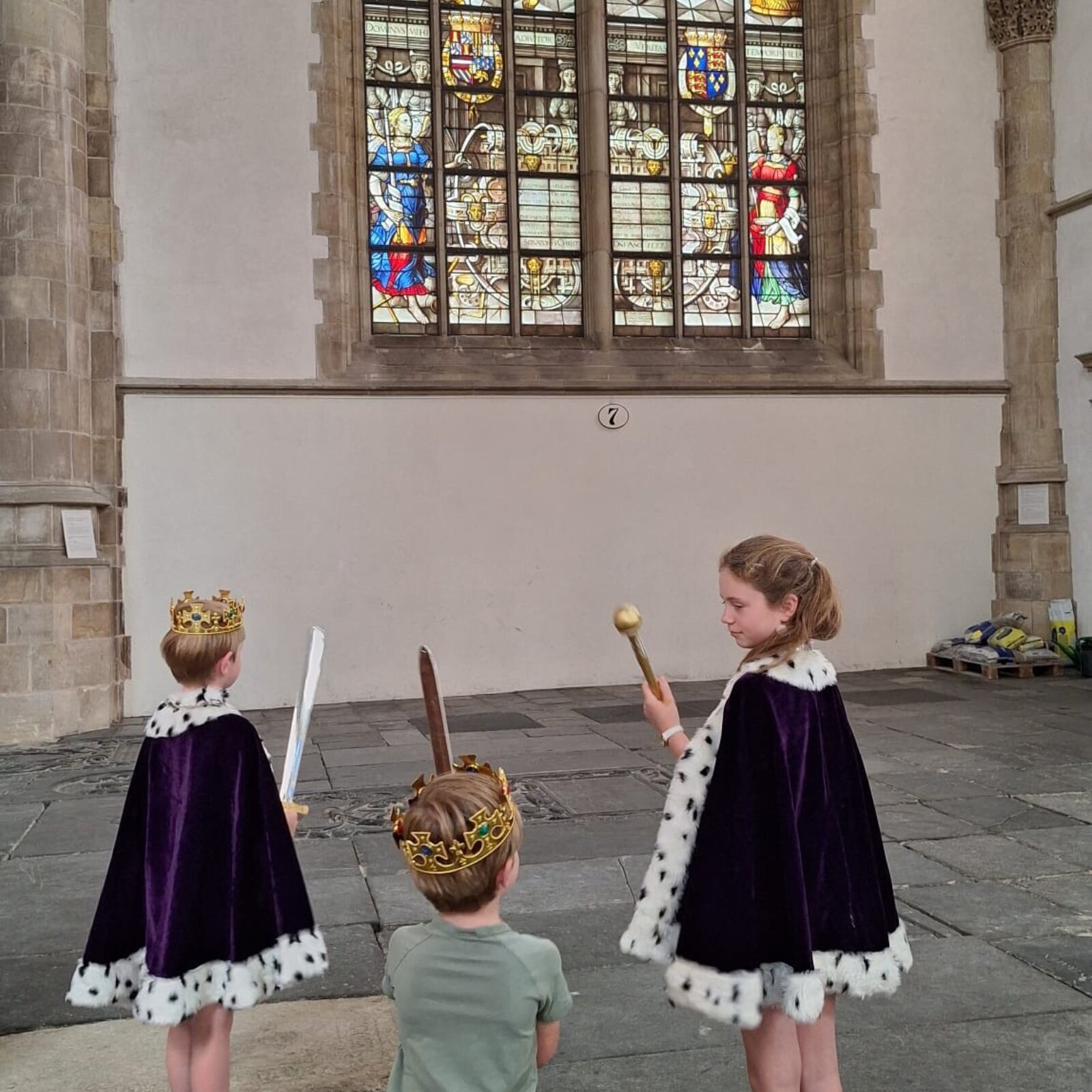 Kinderführung durch die Sint-Jans-Kirche in Gouda