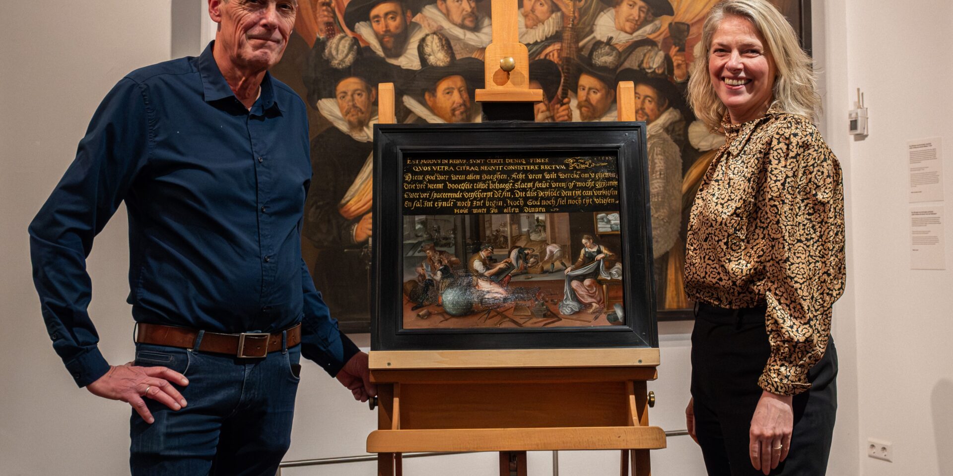 Parijse vondst voor Museum Gouda: zeldzaam paneel uit omgeving Crabeth. - Uitgelicht