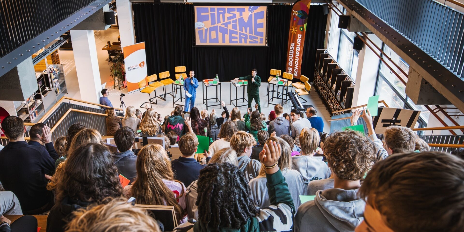 The Gouda Theater and Gouda Library present an event for young people about the municipal elections - Featured