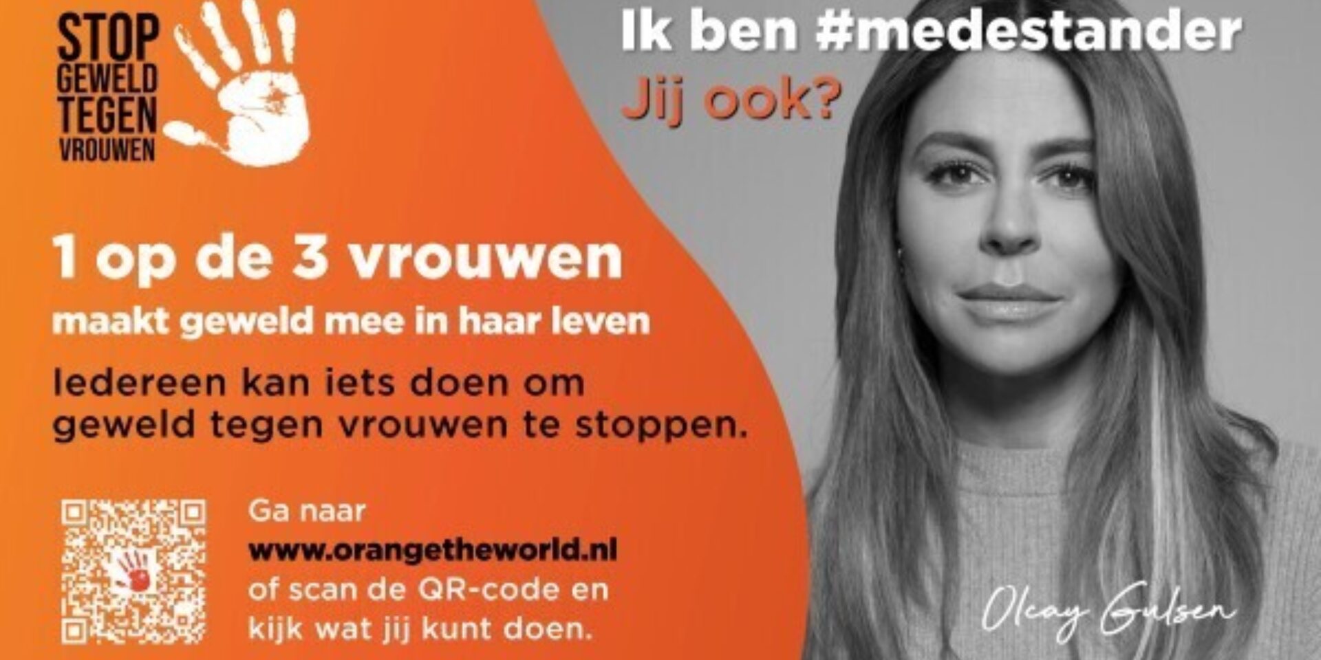 Olcay Gulsen visita Gouda para «Orange the World» - Destacado