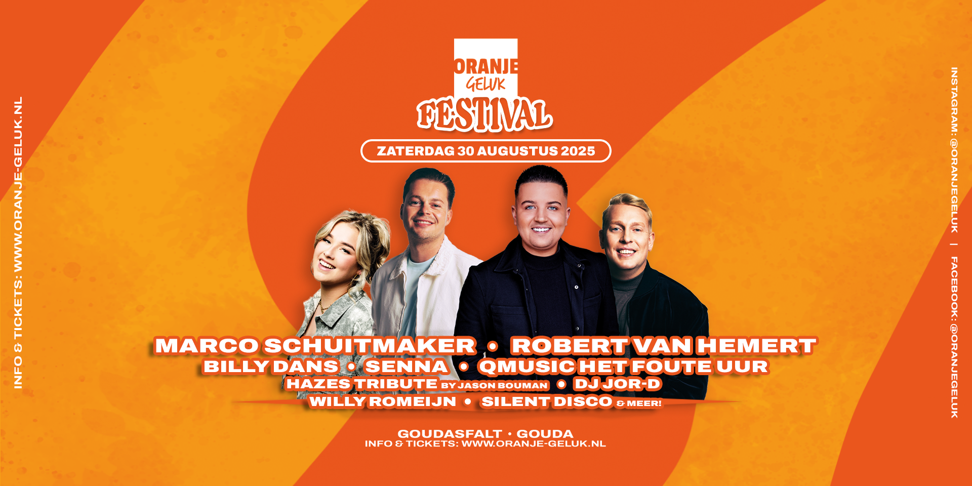 Gouda clôture l'été en beauté avec la première édition du festival Oranje Geluk - À la une