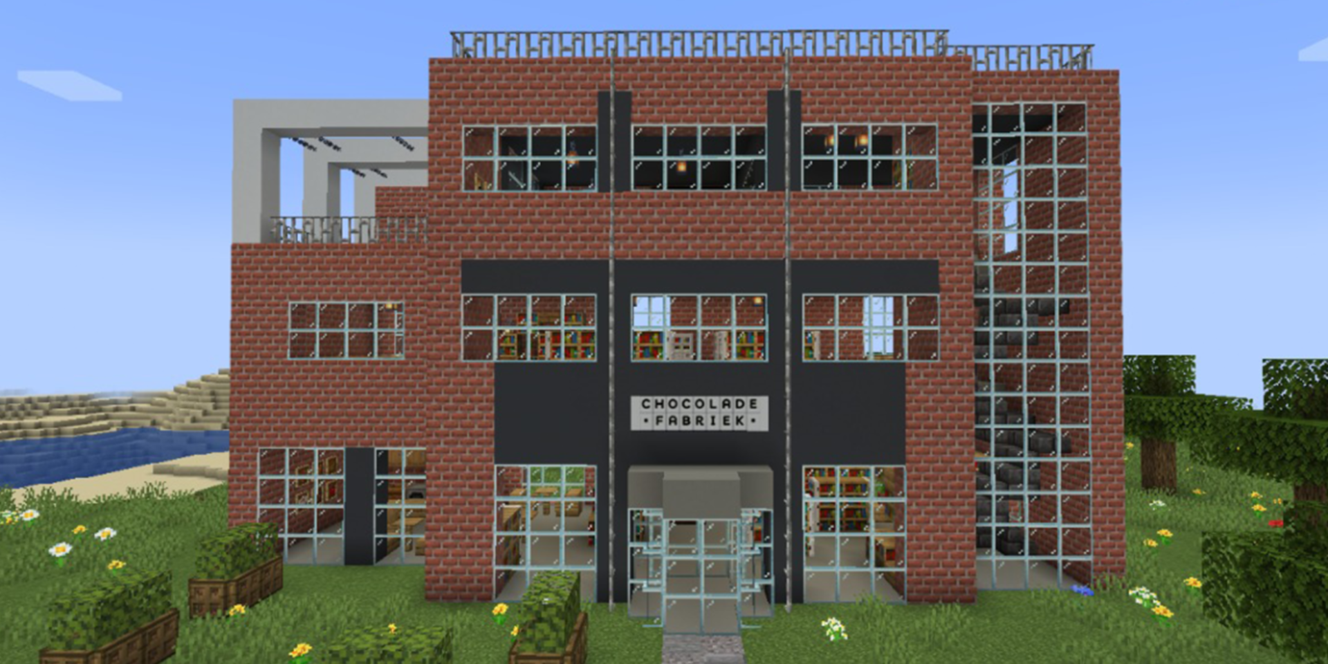 Build a sustainable house in Minecraft | Technology workshop