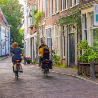 Fietsen gouda centrum