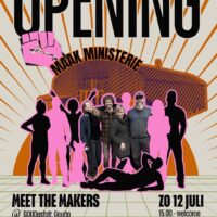 Opening maak ministerie