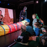 Jeugdtheaterhuis Ik blijf als Liggend
