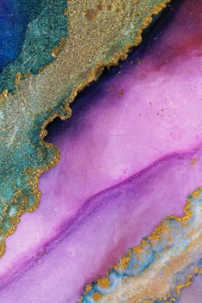 Painting with ink and alcohol - Featured