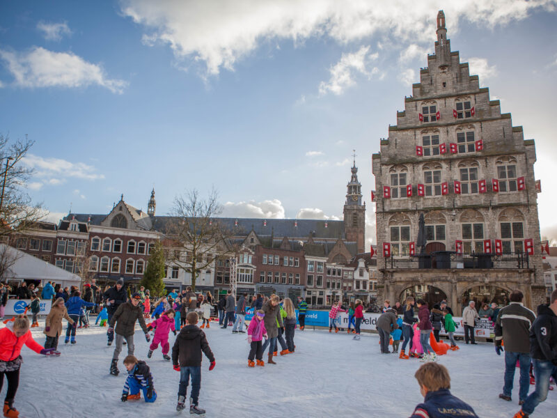 Pista de patinaje de Gouda, en la plaza Markt 1