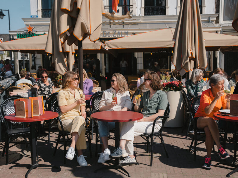 Puur genieten Zalm terras
